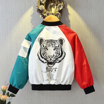 Style Loft Collection Animal Windbreaker Jacket