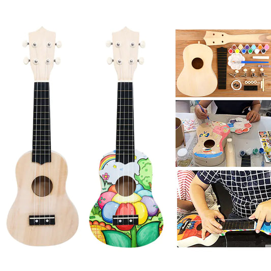 Style Loft Collection StyleSchool DIY Ukulele Art and Assemble Kit