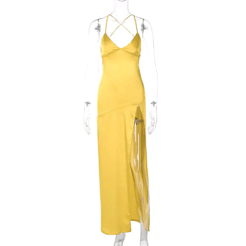 Style Loft Collection Nightlife in Monaco V-Neck Backless Dress