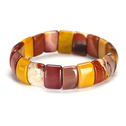 Style Loft Collection Agate Tiger Eye Crystal Volley Bracelets