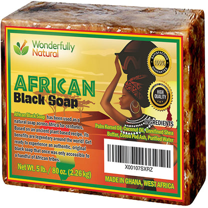 Style Loft Collection Organic African Black Soap - 5lb