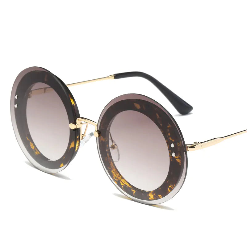 Style Loft Collection Eberstein Round Frame Sunglasses