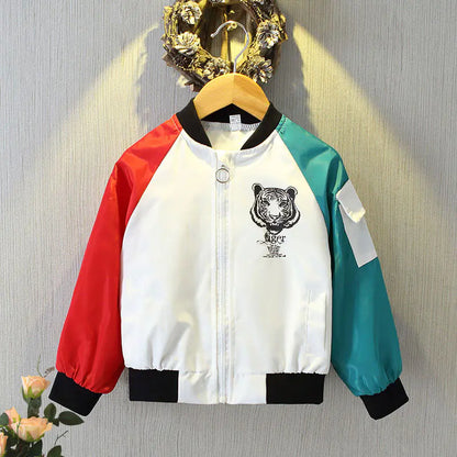 Style Loft Collection Animal Windbreaker Jacket