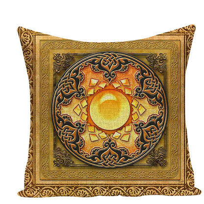 Style Loft Collection Cotton Mandala Meditating Pillow Cover