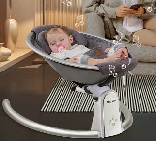 Style Loft Collection Rock Me Gently Electric Newborn and Infant Cradle