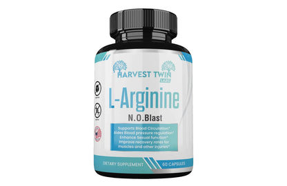 Style Loft Collection L-Arginine for Blood Circulation, Blood Pressure, Sexual Function, and Recovery of Muscles and Injuries