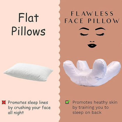 Style Loft Collection Anti-Aging Flawless Face Skincare Pillow