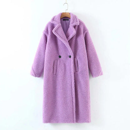 Style Loft Collection Annika Nicole Lambswool Long Coat