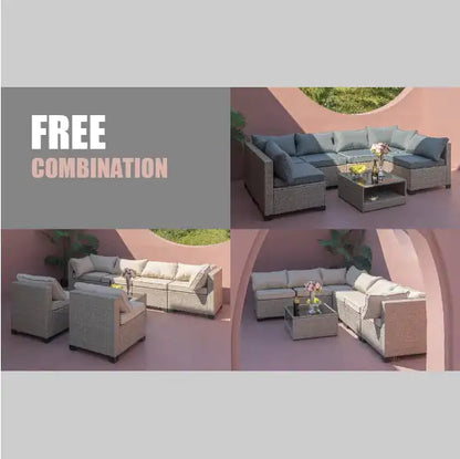 (.21) Style Loft Collection 7-piece Patio Furniture Set