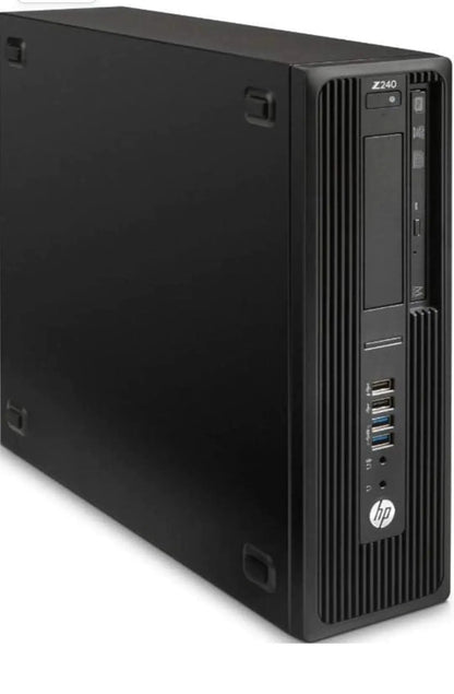 Style Loft Collection x HP Z240 Workstation SFF Desktop PC Intel Core i5-6500 Upto 3.60GHz 32GB RAM 2TB SSD AMD Radeon HD 8570 1GB 4K DisplayPort HDMI DVI AC Wi-Fi Bluetooth - Windows 10 Pro (RENEWED)