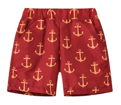 Style Loft Collection Boy's Let's Go to the Beach Swimming Trunks