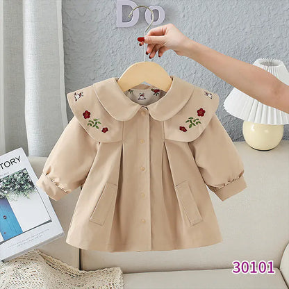 Style Loft Collection Long Sleeve Khaki Trench Coat