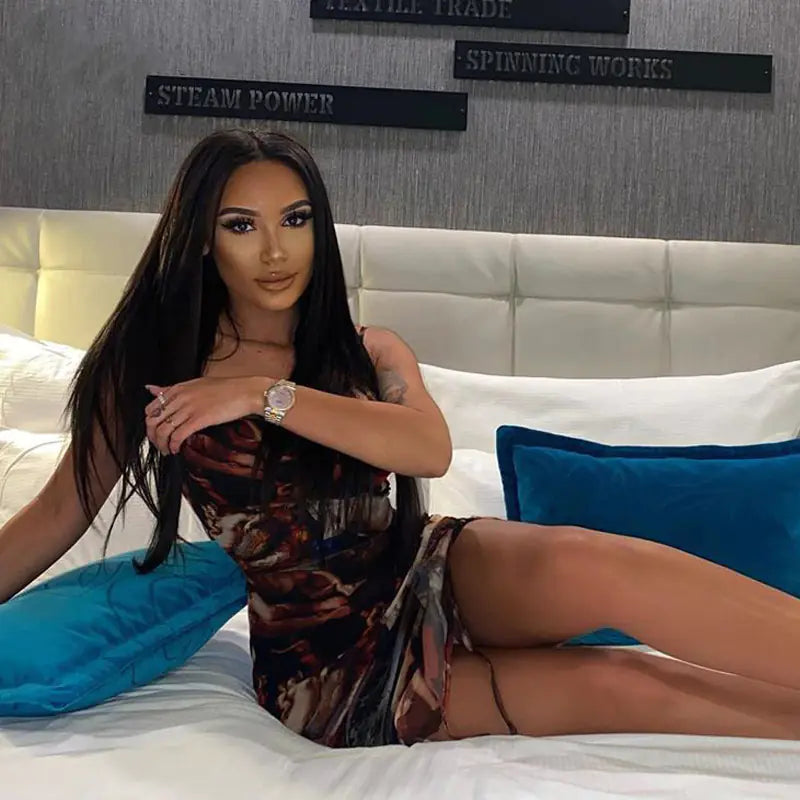 Style Loft Collection Stop 'Em In Their Tracks Dress