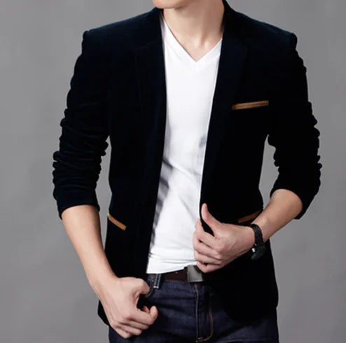 Style Loft Collection Corduroy Autumn Bookshelf Blazer