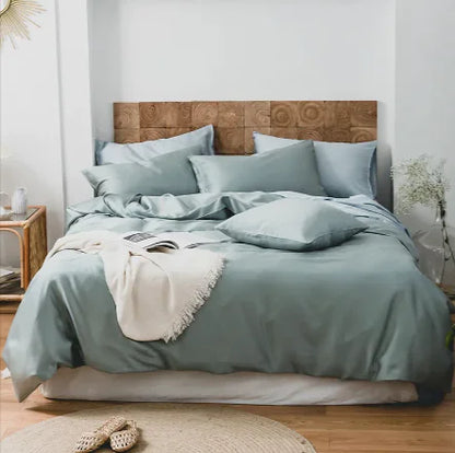 Style Loft Collection Ice Silk Tencel Fiber 4-Piece Bedding Set