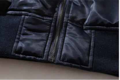 Style Loft Collection Astronaut Embroidered Flight Jacket