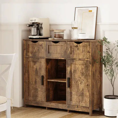 Style Loft Collection Wooden Accent Storage Cabinet