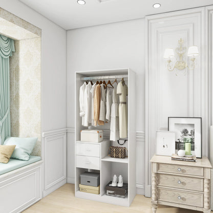 Style Loft Collection Freestanding Closet System