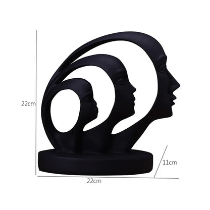 Style Loft Collection Three Generations Sculpture