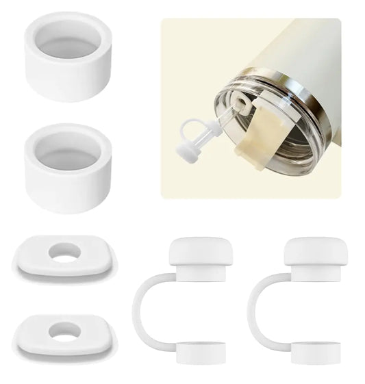 Style Loft Collection Spill Proof Stopper for Stanley Cup Silicone Leak Stopper Set Compatible with Stanley Tumbler H1.0 & H2.0 30oz & 40oz Straw Cover Topper Anti-Proof Stanley Cup Accessories