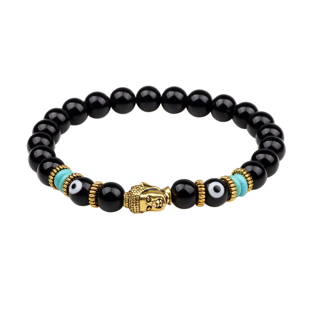 Style Loft Collection Agate Lava Stone Charm Bracelet