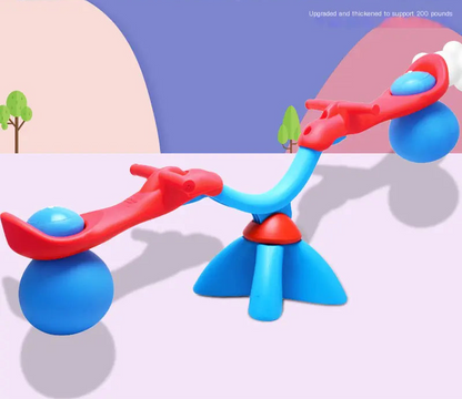 Style Loft Collection KidsLoft Indoor Rotating Bouncy Bounce Seesaw