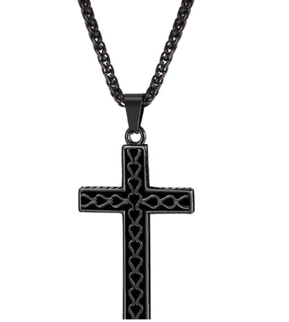 Style Loft Collection Vaelisse Stainless Steel Cross Necklace