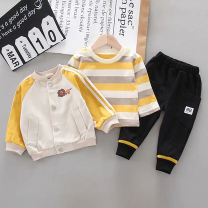 Style Loft Collection BabyStyle Eclat & Elegance Lion Cartoon 3-Piece Tracksuit