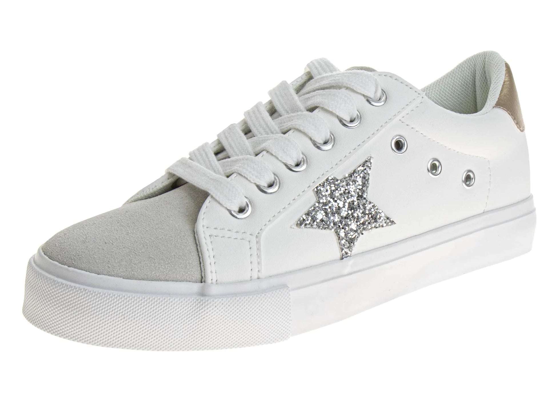 Style Loft Collection Josmo Women Shoes, White and Silver