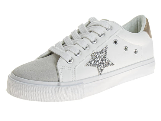 Style Loft Collection Josmo Women Shoes, White and Silver