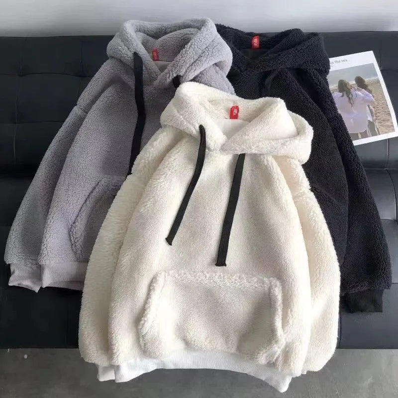 Style Loft Collection Lambswool Hooded Sweatshirt