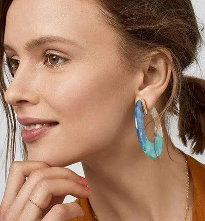 Style Loft Collection Mauritius-Blue Ocean Earrings