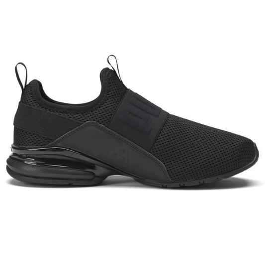 Style Loft Collection PUMA Axelion Womens Slip On Sneakers, Black