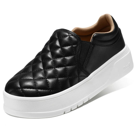 Style Loft Collection STQ Cloud Comfort Loafers for Women, Panda