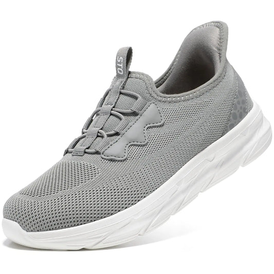 Style Loft Collection STQ Hand Free Slip on Women's Sneakers, Light Grey