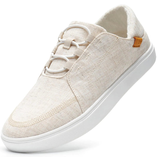 Style Loft Collection STQ Slip on Lightweight Women Shoes, Beige