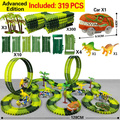 Style Loft Collection ToyStyle Electric Dinosaur Car Adventure Track