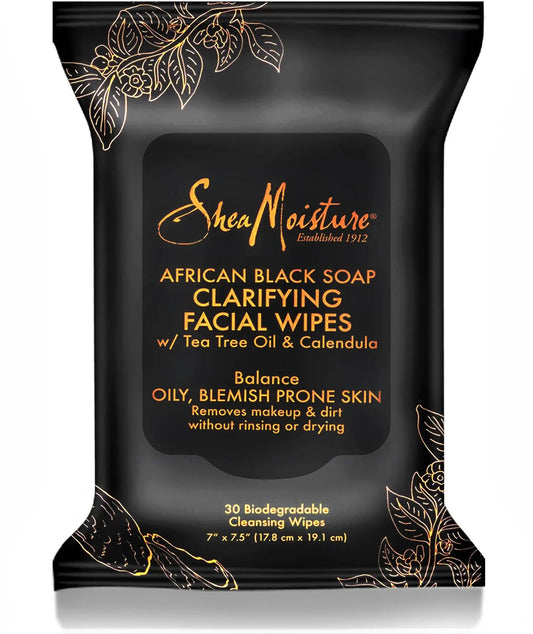 Style Loft Collection x SheaMoisture Clarifying Facial Wipes