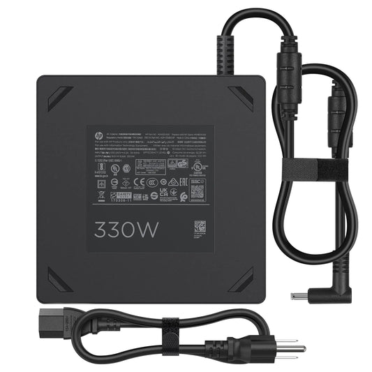 Style Loft Collection 330W Charger for HP OMEN 17-cm i9 OMEN 17 17-ck1000 17-ck2000 17 O HP M34603-001 ADP-330BB BF HP TPN-DA60 M34531-003 AC Genuine 330W HP OMEN Laptop 19.5V 16.92A Laptop AC Adapter