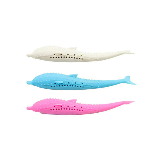 Style Loft Collection Minty Silicone Cat Toothbrush Toy
