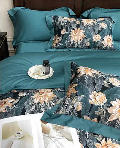 Style Loft Collection European Four-Piece Silky Bed Set