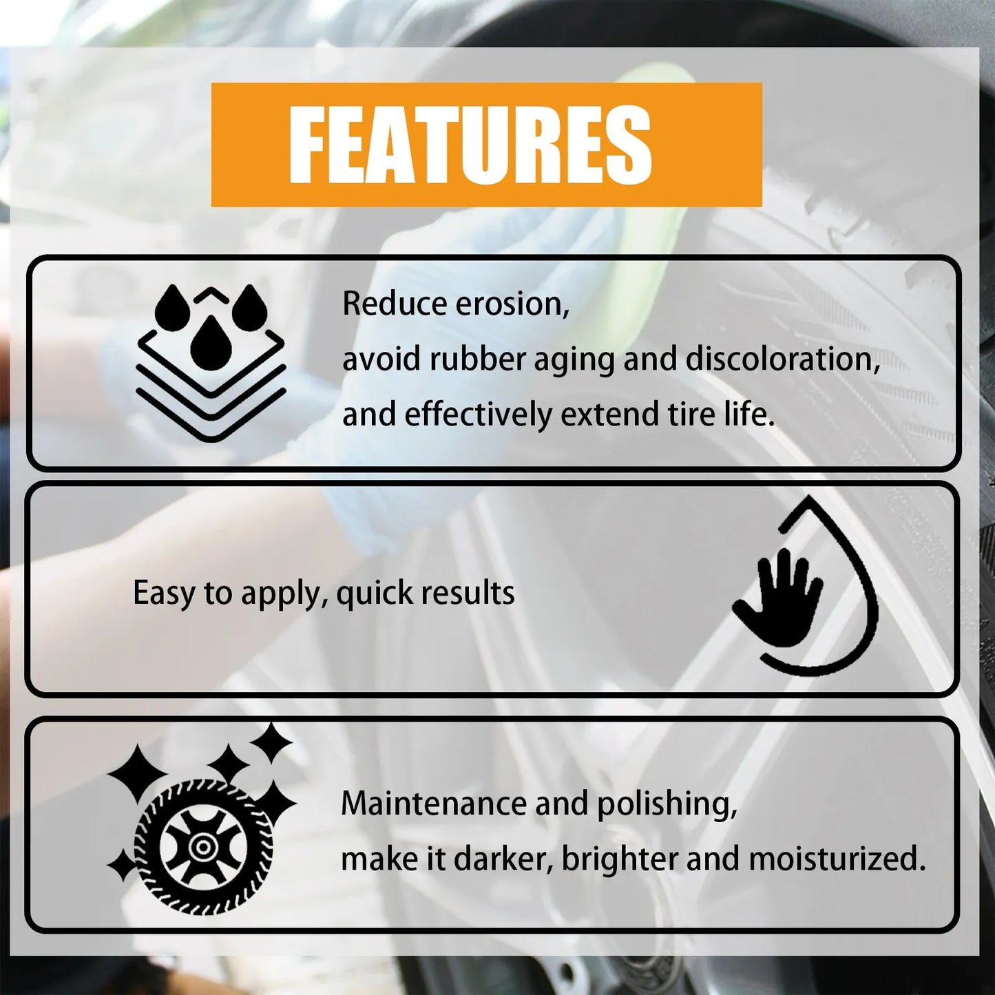 Style Loft Collection AutoStyle Tyre Shine Professional Detailing Car Tire Cleaner