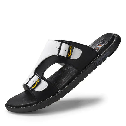 Style Loft Collection LoftLab Avelure Beachcruiser Leather Slippers