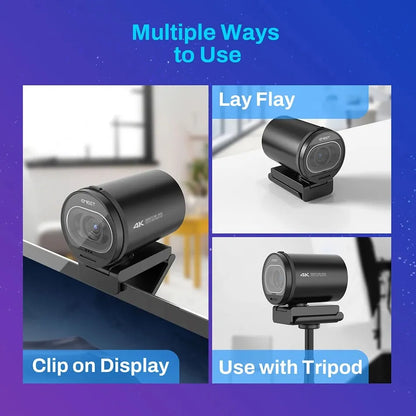 Style Loft Collection StyleTech 4K Ultra-High-Def StreamPro Webcam