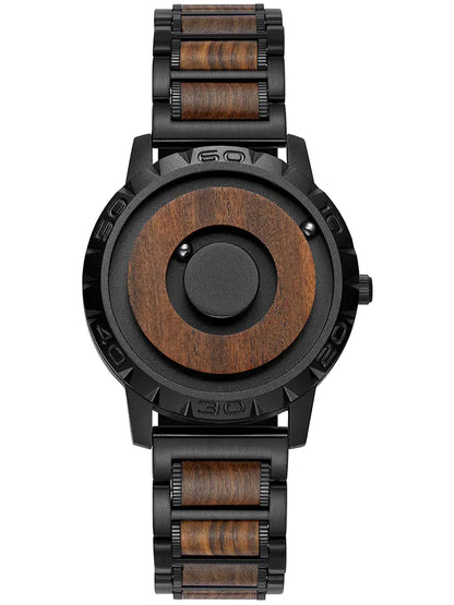 Style Loft Collection South African Red Sandalwood Magnetic Watch
