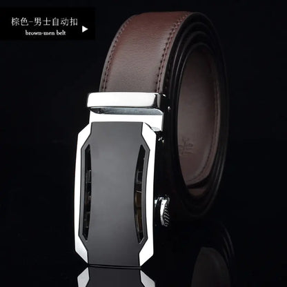 Style Loft Collection Canberra Genuine Leather Automatic Buckle Belt