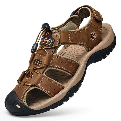 Style Loft Collection LunaSole Leather Outdoor Sports Sandals