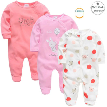 Style Loft Collection BabyStyle Charlette Haute 3-Piece Long Sleeve Onesies