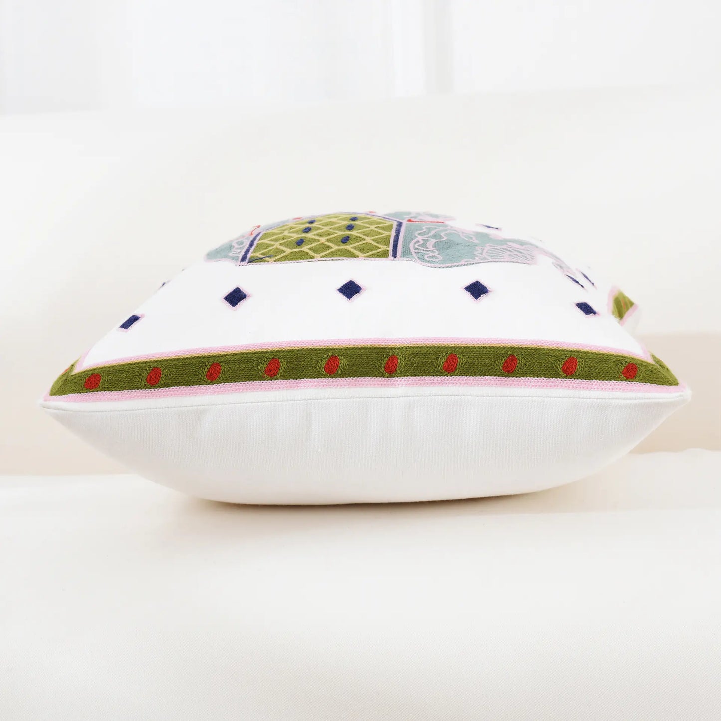 Style Loft Collection Embroidered Floral Cushion Covers