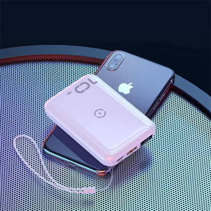 Style Loft Collection CyberStyle Wireless Fast Charging Power Bank with LED Display